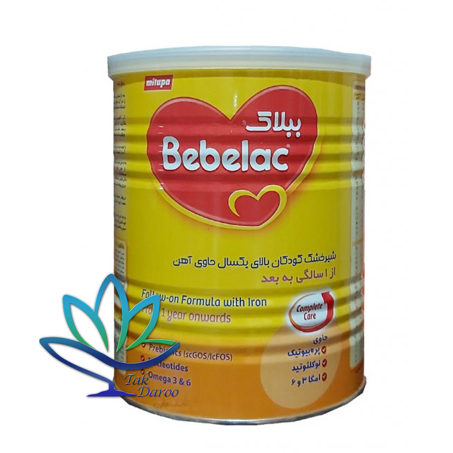 شیر خشک ببلاک 3 میلوپا مناسب از ۱ سالگی به بعد ۴۰۰ گرم