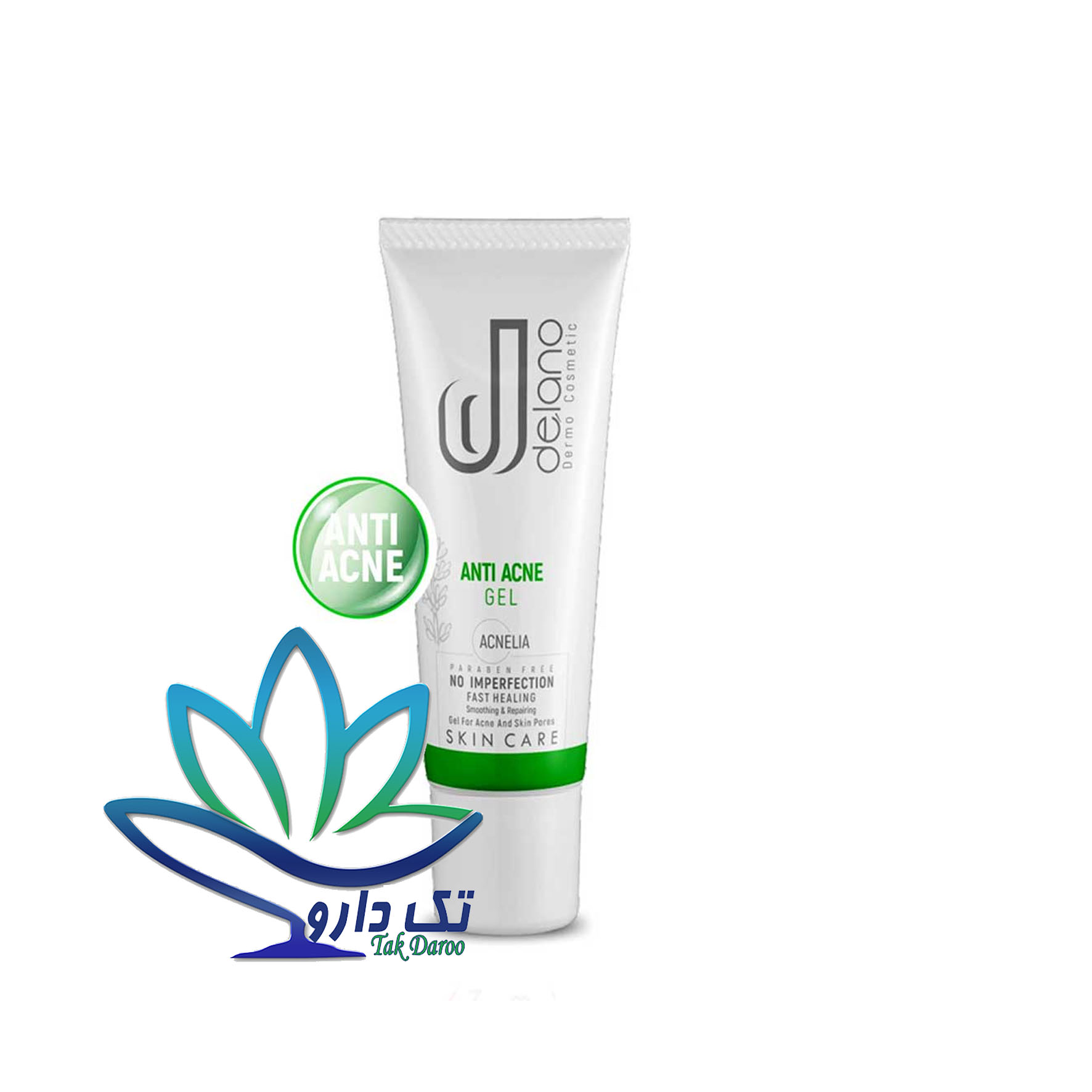 ژل دلانو مدل Anti Acne آنتی آکنه 30 میلی لیتر