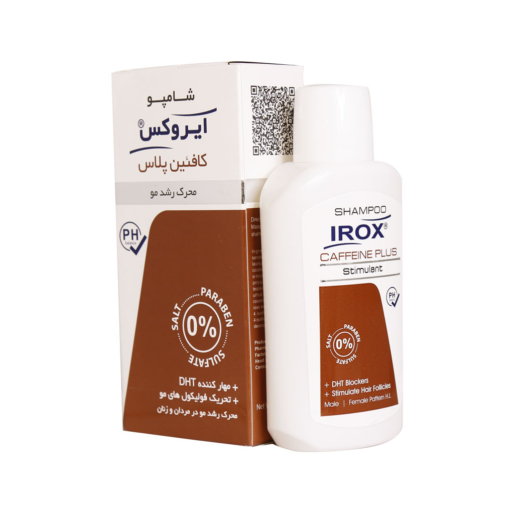 شامپو کافئین پلاس ایروکس ۲۰۰ گرم
