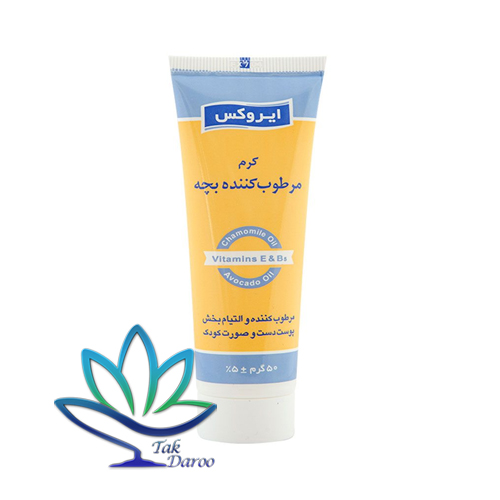  کرم مرطوب کننده دست و صورت بچه ایروکس