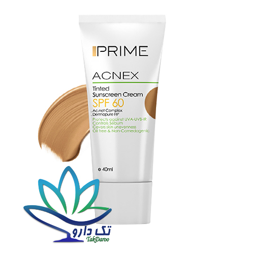 کرم ضد آفتاب رنگی SPF60 پریم 40 میل کرم ضد آفتاب رنگی SPF60 پریم 40 میل