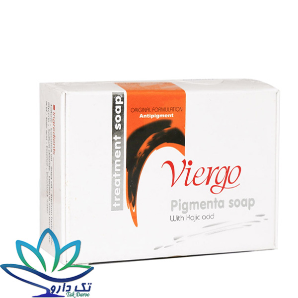 صابون پیگمنتا حاوی ماده موثره کوجیک اسید ویرگو 100 گرم