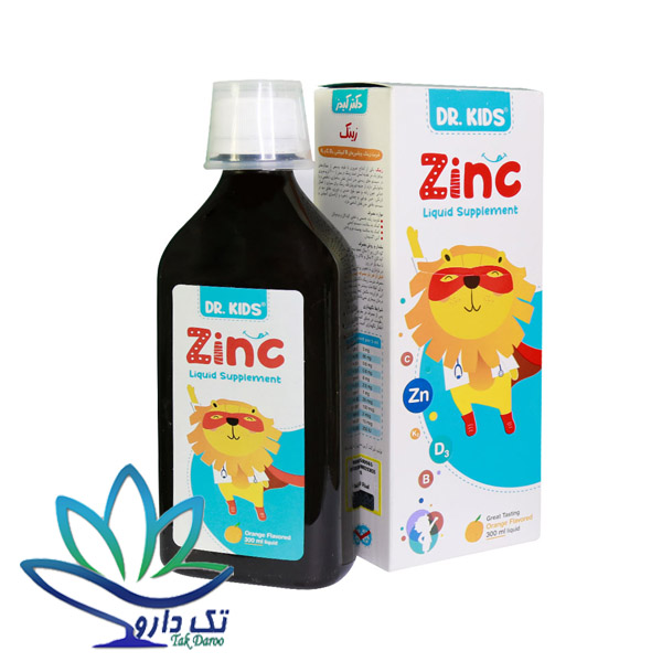 شربت زینک دکتر کیدز 300 میلی لیتر