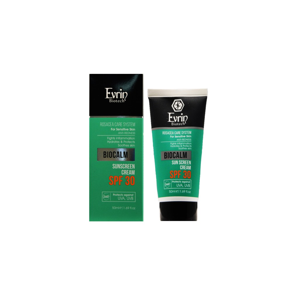 کرم ضد آفتاب پوست حساس SPF30 بایوکالم اورین