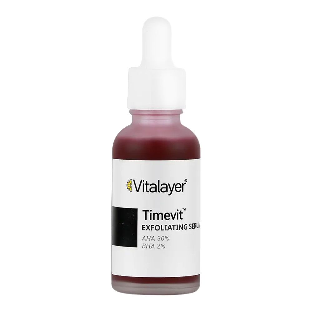 ویتالیر سرم قطره چکانی لایه بردار تایم ویت ۳۰ml AHA30% BHA2%