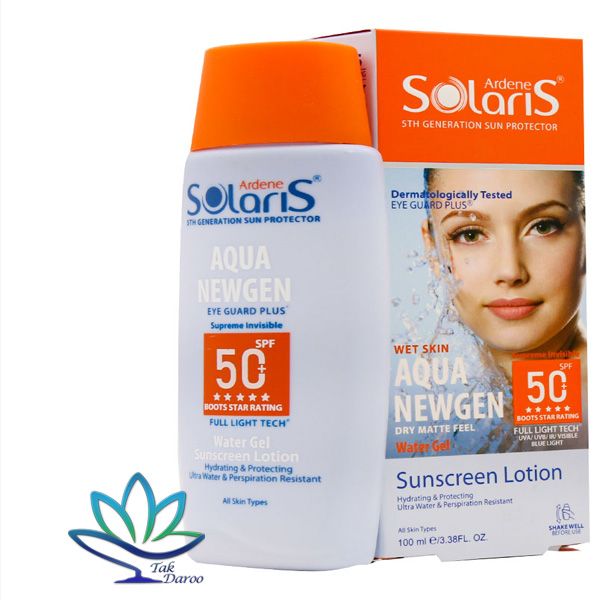 ضدآفتاب آبرسان آکوا نیوژن SPF 50 سولاریس آردن