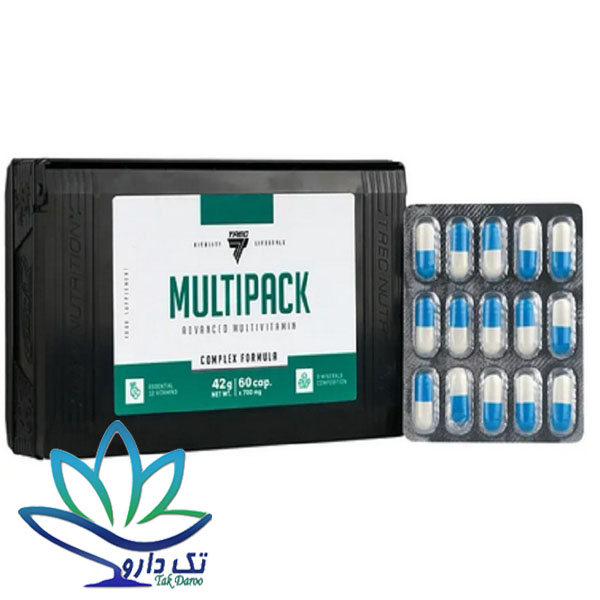 کپسول مولتی پک ترک نوتریشن بسته 60 عددی