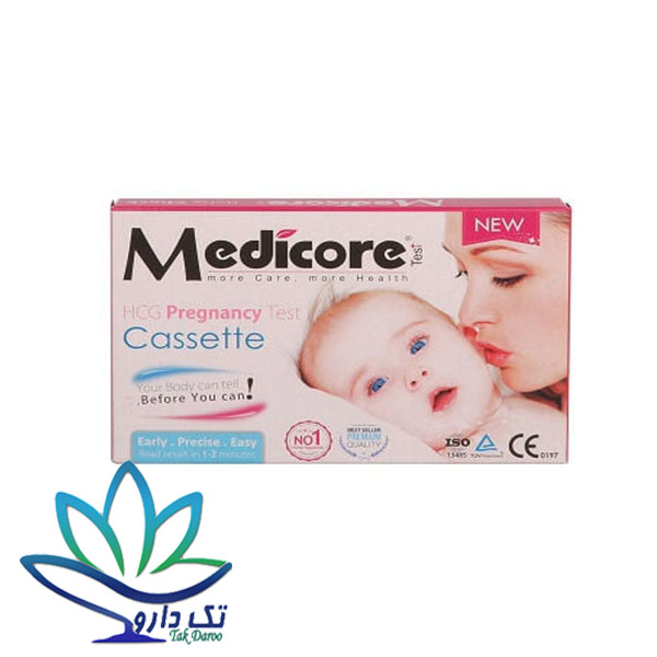 تست بارداری کاستی مدیکور