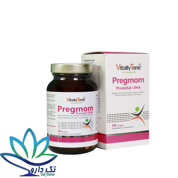 کپسول ژلاتینی پرگمام ویتالی تون 60 عددی