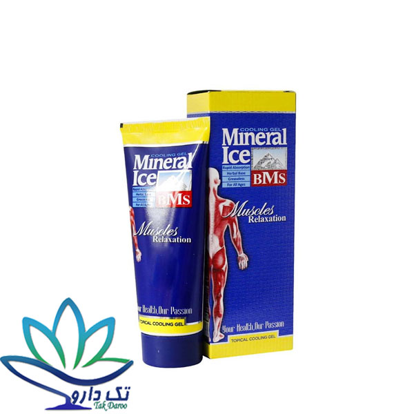 ژل مینرال آیس تیوپی 80 میلی لیتری بی ام اس