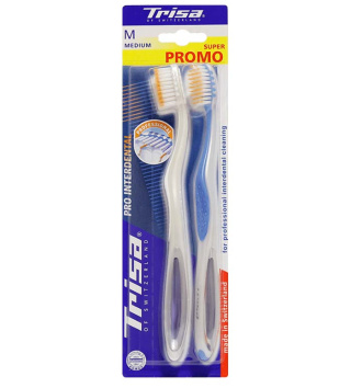 مسواک پرواینتردنتال دو عددی تریزا