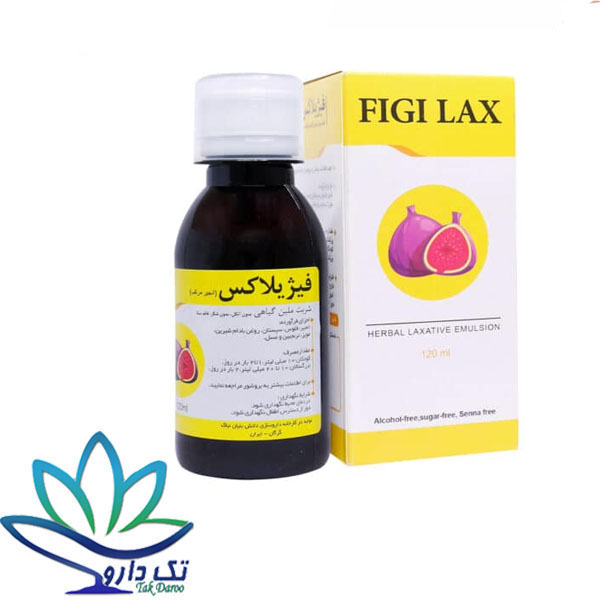 شربت انجیر فیژیلاکس نیاک 120 میلی لیتر